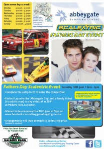 Father day 2011 at Abbeygate shopping centre
