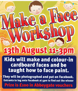 face paint poster 13 august 2011