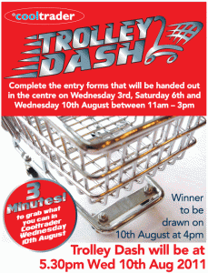 Cool Trader trolley dash, 10th august 2011