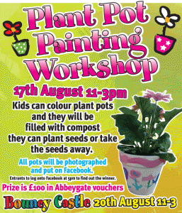 Plant pot workshop, August 17th 2011